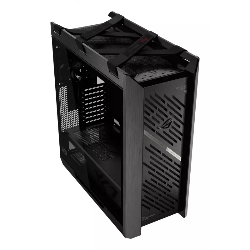 PC korpuss ASUS ROG Strix Helios II Midi Tower — ATX/Midi Tower, rūdīts stikls, 420mm GPU, 3x140mm priekšējie ventilatori, USB-C