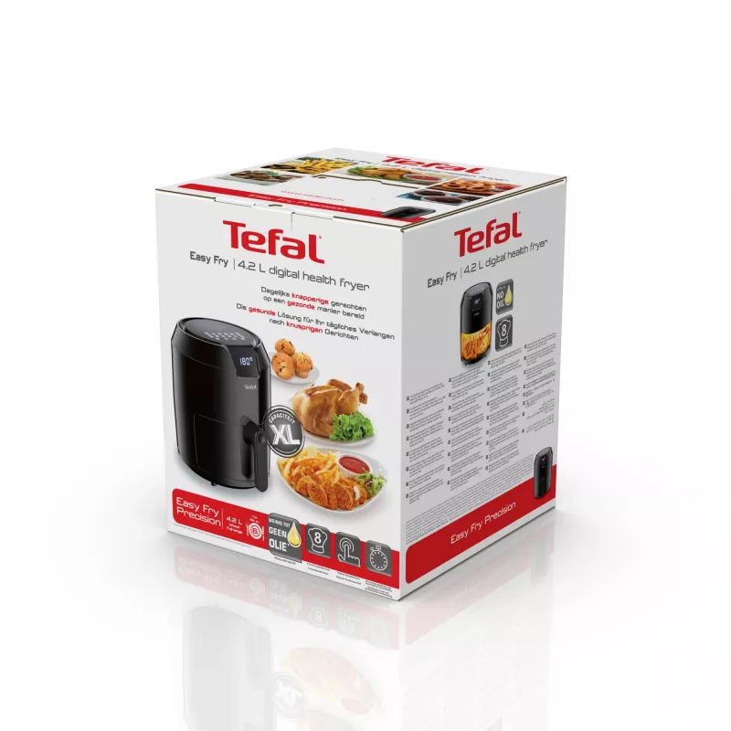 Tefal Easy Fry Precision EY4018 Single 4.2 L brīvi stāvoša 1500 W karstā gaisa fritieris Melns