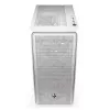 PC Midi Tower korpuss ENDORFY ARX 500 ARGB balta — rūdīts stikls, atbalsta ATX/Micro-ATX/Mini-ITX, 3x140mm priekšā + 1x140mm aizmugurē, 1×3,5 collu + 6×2,5 collu nodalījumi