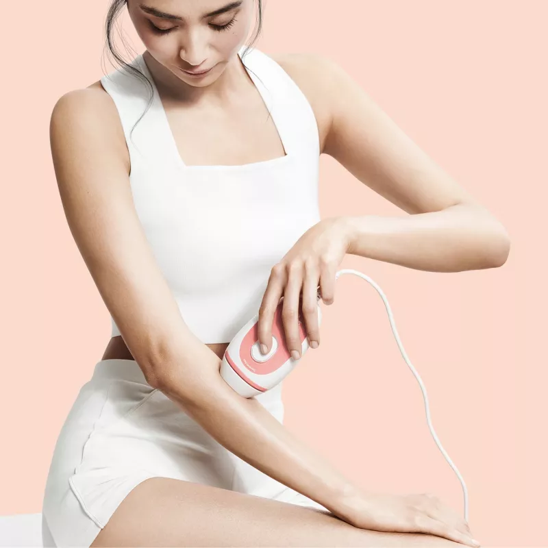 Braun Silk-expert Pro Silk-expert Mini Intense pulsed light (IPL) Rozā, Balta