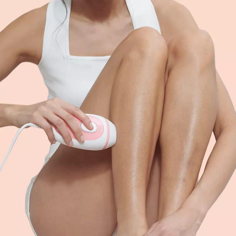 Braun Silk-expert Pro Silk-expert Mini Intense pulsed light (IPL) Rozā, Balta
