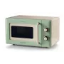 Ariete Vintage Line 3960 Vintage mikroviļņu krāsns, 800 W, ietilpība 20 L, 3 funkcijas, 5 gatavošanas līmeņi, taimeris, zaļa