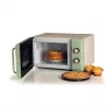 Ariete Vintage Line 3960 Vintage mikroviļņu krāsns, 800 W, ietilpība 20 L, 3 funkcijas, 5 gatavošanas līmeņi, taimeris, zaļa