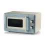 Ariete Vintage Line 3960 Vintage mikroviļņu krāsns, 800W, ietilpība 20L, 3 funkcijas, 5 gatavošanas līmeņi, taimeris, zila
