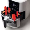 Ariete 4630 Gaisa cepeškrāsns 9L, 1300W, Tilpums 9L, Gatavošanas tilpums 2,5 kg, 8 iepriekš iestatītas programmas, Temperatūra līdz 200°, Caurspīdīgs grozs gatavošanas kontrolei, Balta