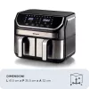 Karstā gaisa fritieris Ariete 4625/00 9 L 2100 W Melns Sudrabs