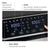 Karstā gaisa fritieris Ariete 4625/00 9 L 2100 W Melns Sudrabs