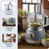Virtuves kombains ARIETE Vintage Line 1781/05 — 1000 W, 2,1 L bļoda, rotācijas vadība, nerūsējošā tērauda asmens, zils