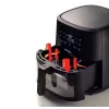 Ariete 4630 Karstā gaisa fritieris 9L, 1300W, Tilpums 9L, Gatavošanas tilpums 2.5kg, 8 iepriekš iestatītas programmas, Temperatūra līdz 200°, Caurspīdīgs grozs gatavošanas kontrolei, Melns