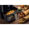 Ariete 4630 Karstā gaisa fritieris 9L, 1300W, Tilpums 9L, Gatavošanas tilpums 2.5kg, 8 iepriekš iestatītas programmas, Temperatūra līdz 200°, Caurspīdīgs grozs gatavošanas kontrolei, Melns