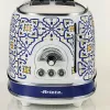 Ariete 155 Toaster Capri, 810 W, 2 šķēles, 6 apbrūnināšanas līmeņi, drupatu paplāte, atkausēšanas funkcija, automātiska izmešana, bez skavām