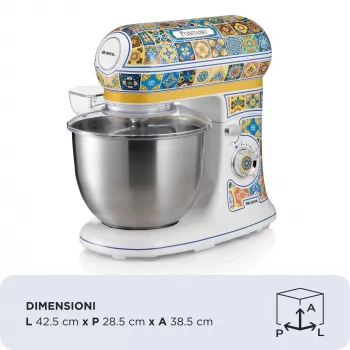 Statīvais mikseris Ariete 1588/0P 1200 W Daudzkrāsains Dzeltens