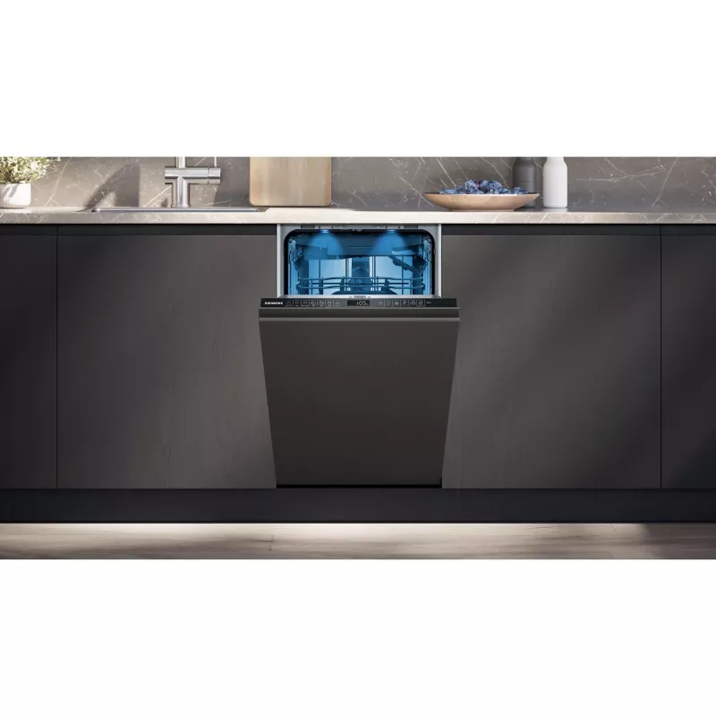 Siemens iQ500 SR65EX09ME trauku mazgājamā mašīna Pilnībā iebūvējama 10 galda klājumi