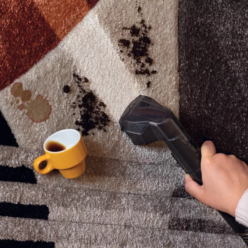 Ariete 2482 Spot Cleaner Heat Pro 750W, Paklāju un mīksto mēbeļu tīrītājs, Paklāju un traipu tīrītājs, 750W, 2 tvertnes, Melns