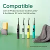 Elektriskās zobu birstes maināmo galviņu komplekts Beurer SC Premium Protection Plus zaļa Planet — melns, 4 gb.