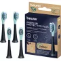 Elektriskās zobu birstes maināmo galviņu komplekts Beurer SC Premium Protection Plus zaļa Planet — melns, 4 gb.