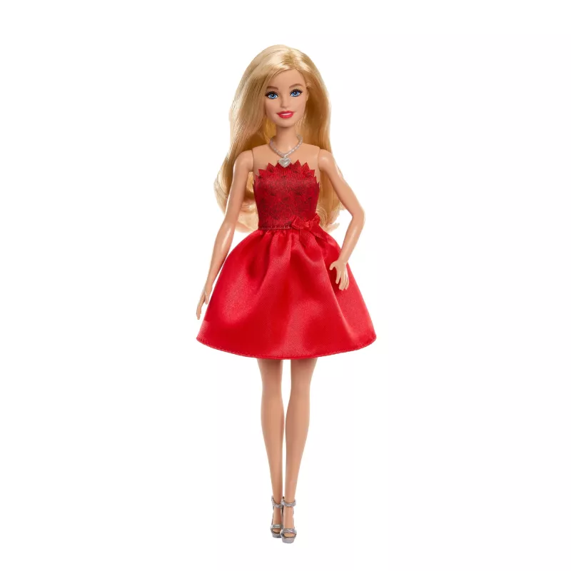 Barbie Mattel 80. gadadienas rubīnsarkanā svinību modes lelle ar sarkanu tērpu un aksesuāriem