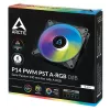 ARCTIC P14 PWM PST A-RGB 0dB - daļēji pasīvs 140 mm ventilators ar digitālo A-RGB
