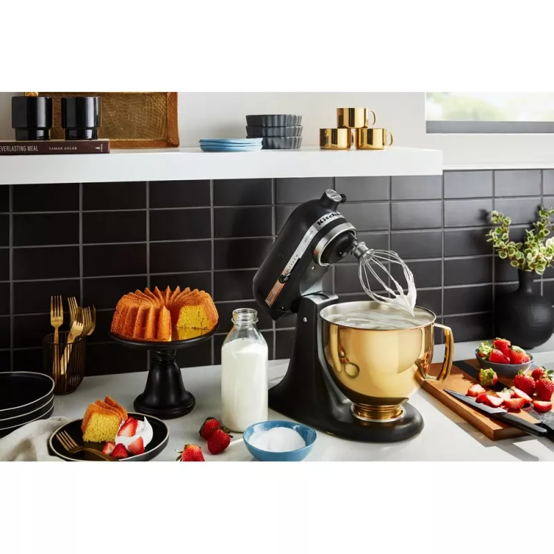 KitchenAid 5KSM125EBM virtuves kombains 300 W 4,8 L melns