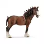 schleich FARM WORLD Clydesdale kastrāts, 3 gadi, Lauku dzīvnieki / rotaļlietas fermā, Zirgi, Daudzkrāsains, Plastmasa, 1 gab.