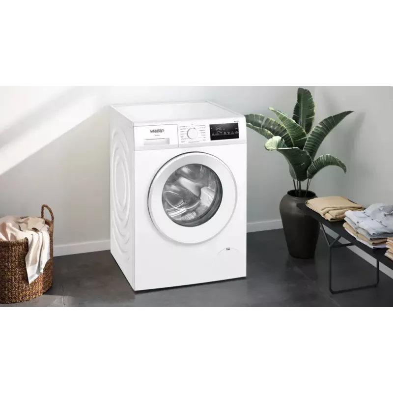 Veļas mašīna Siemens iQ300 WM14N271 ar priekšējo ielādi 8 kg 1351 RPM Balta A klase
