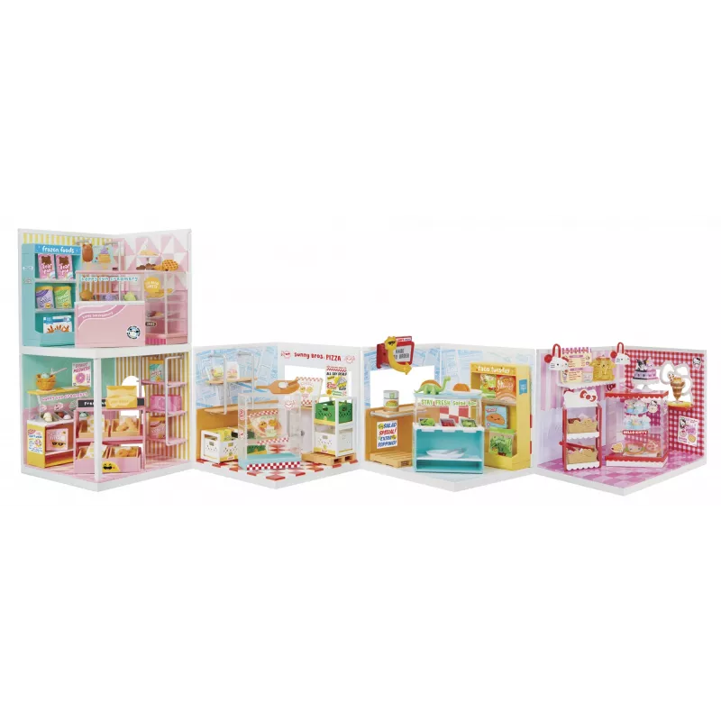 Miniverse Make It Mini SANRIO Playset, Mājiņa, 8 g., Daudzkrāsains, Plastmasa