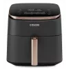 Cosori Turbo Blaze Chef Edition Single 6 L brīvi stāvoša 1725 W karstā gaisa fritieris Melns, Rozā zelts