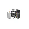PC korpuss DeepCool MATREXX55 V4 C Midi Tower Melns — rūdīta stikla, ATX/microATX atbalsts, USB-C, maks. GPU 370 mm
