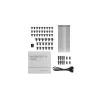 PC korpuss DeepCool MATREXX55 V4 C Midi Tower Melns — rūdīta stikla, ATX/microATX atbalsts, USB-C, maks. GPU 370 mm
