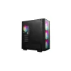 PC korpuss DeepCool MATREXX55 V4 C Midi Tower Melns — rūdīta stikla, ATX/microATX atbalsts, USB-C, maks. GPU 370 mm