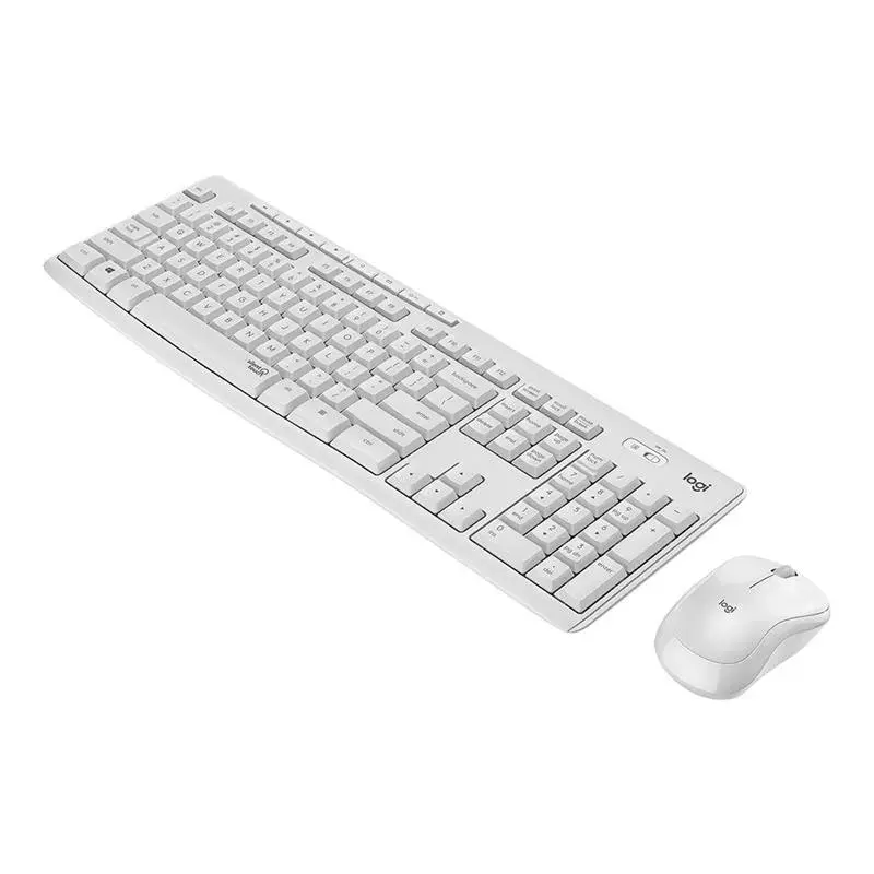 Logitech MK295 Silent Wireless Combo tastatūra RF Bezvadu QWERTY US International Balts