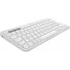 Logitech Pebble Keys 2 K380s tastatūra Universāla RF Wireless Bluetooth QWERTY dāņu somu norvēģu zviedru Balta