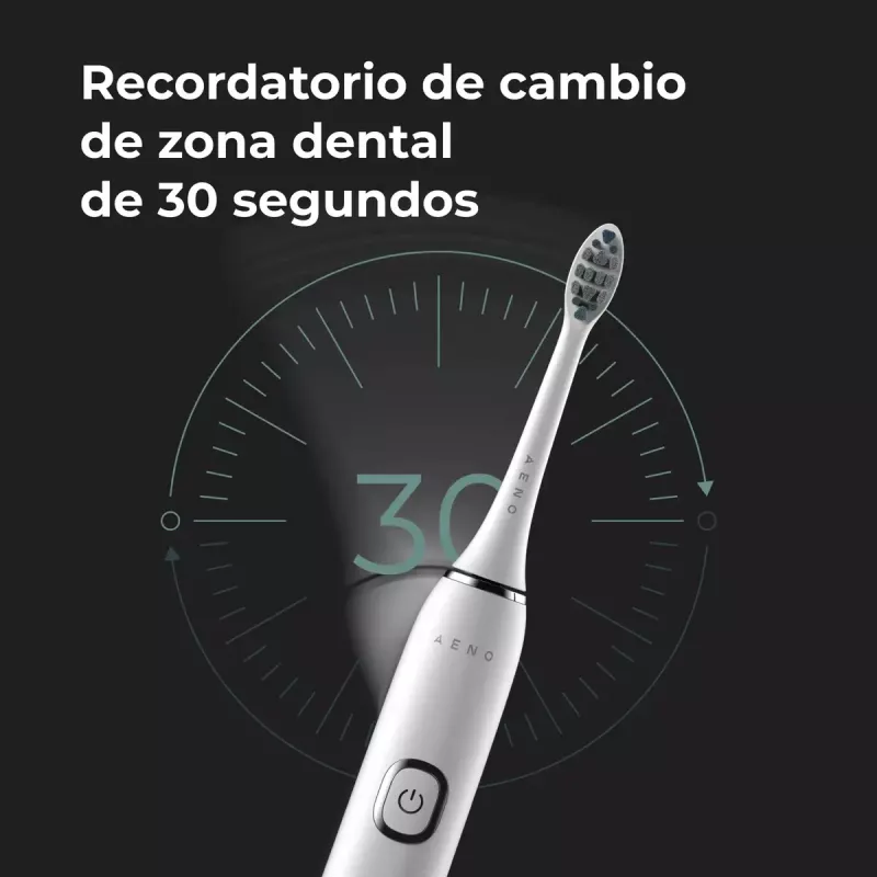 Sonic Electric Toothbrush AENO DB5 balta 5 Modes Wireless Charging