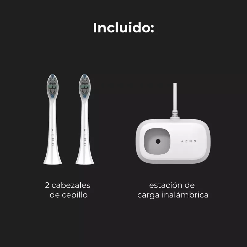Sonic Electric Toothbrush AENO DB5 balta 5 Modes Wireless Charging
