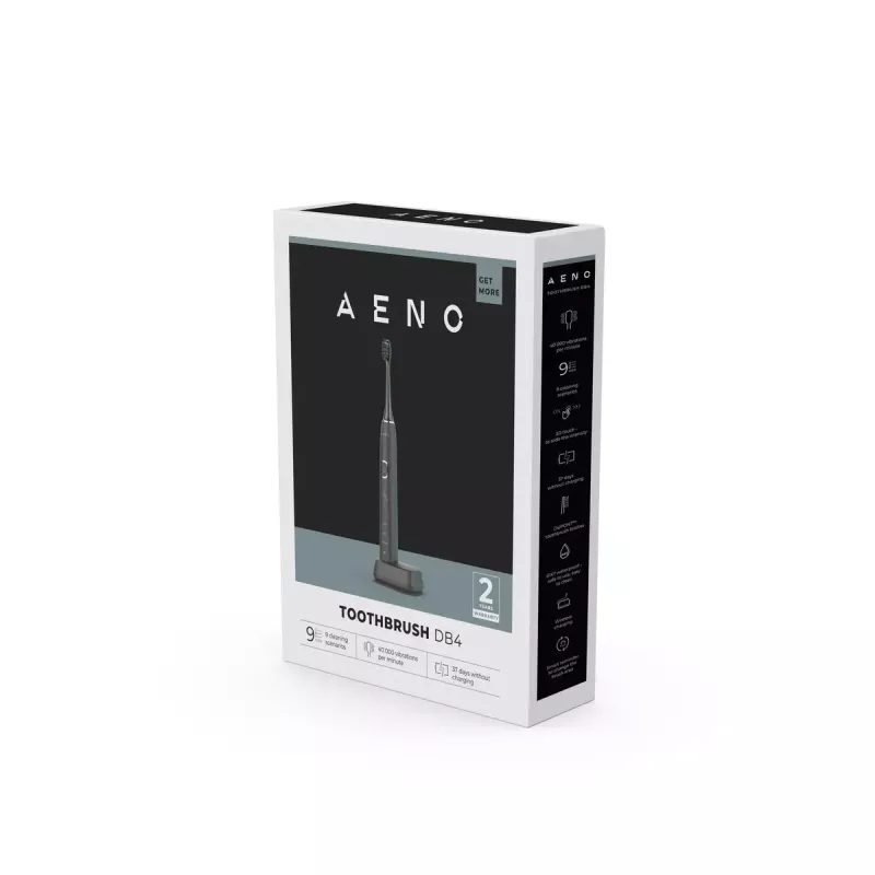 Sonic Electric Toothbrush AENO DB4 Melns
