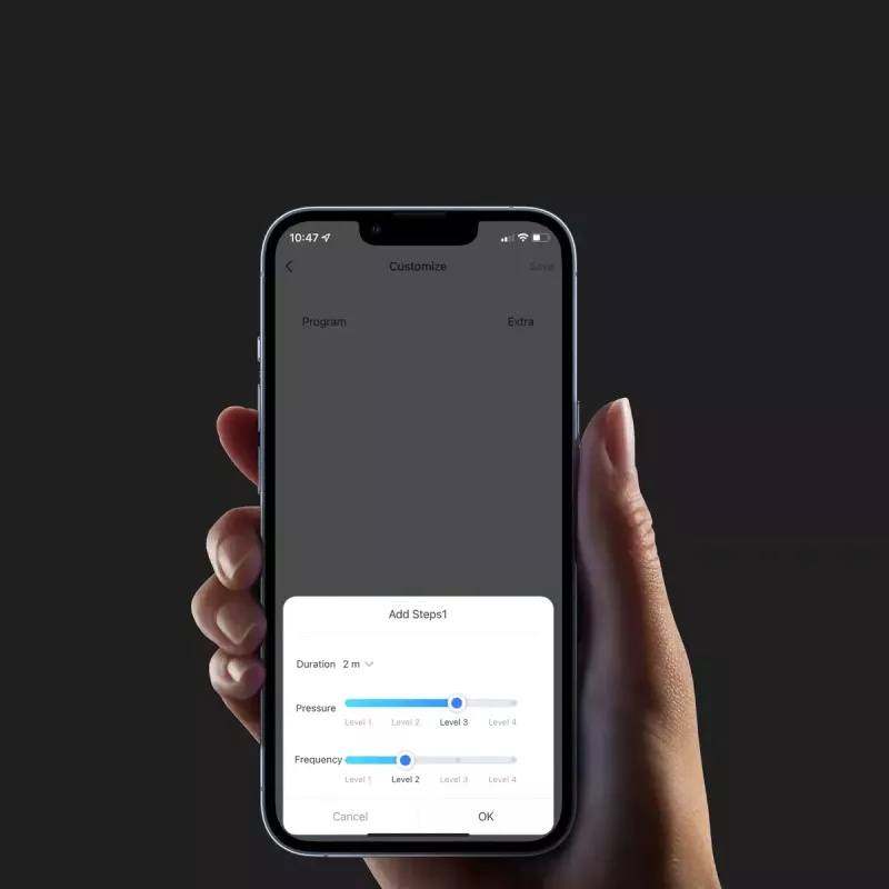 Sonic Electric Toothbrush AENO DB2S Melns 4 Modes 46000rpm
