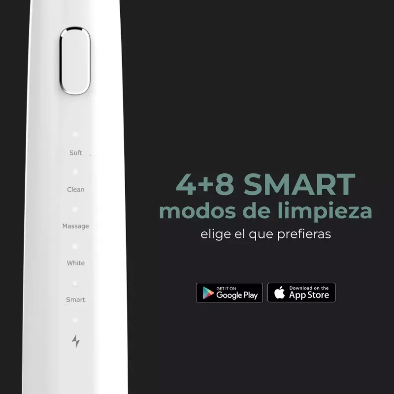 Sonic Electric Toothbrush AENO DB1S balta 4 Modes 46000rpm