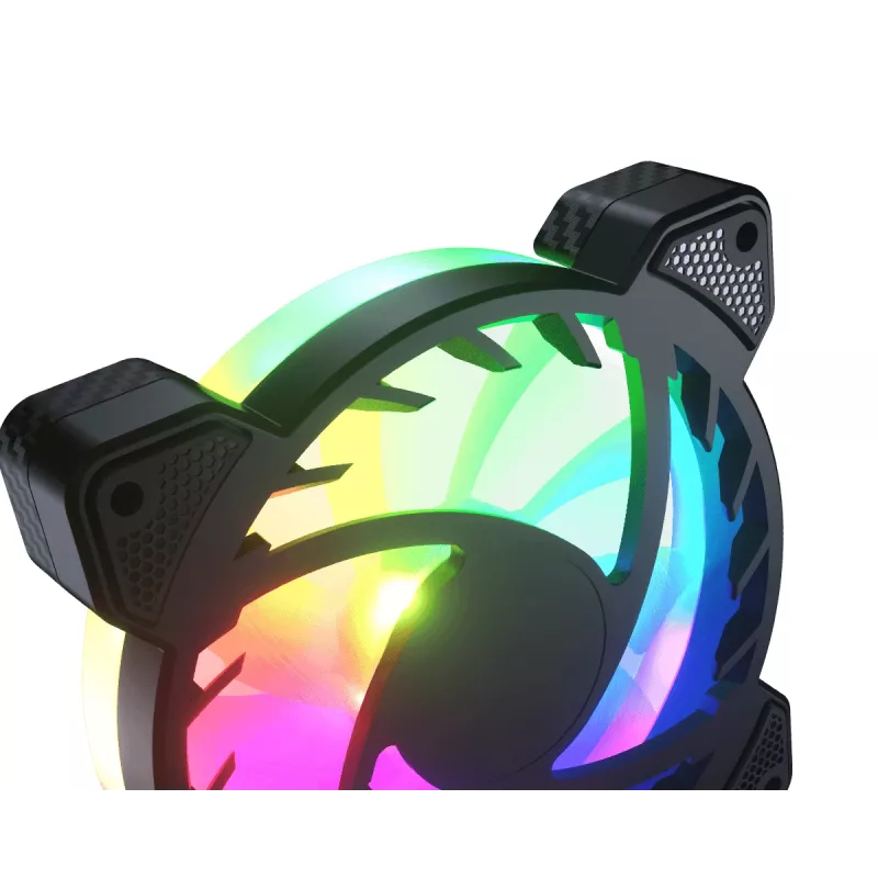 COUGAR VORTEX ARGB VX120 Datora korpusa ventilators 12 cm Melns 1 gab.