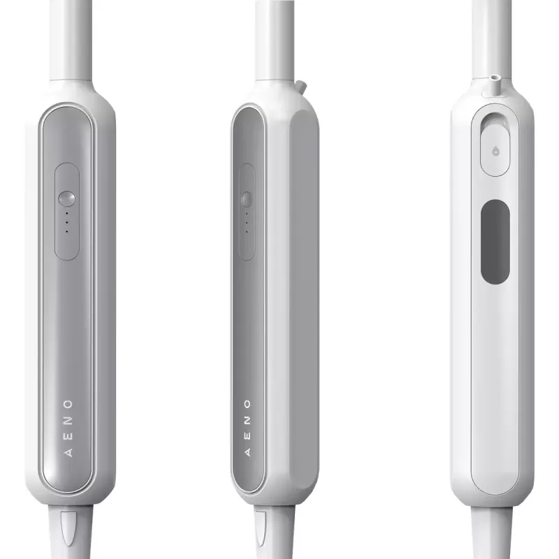 Tvaika mops AENO SM2 0.275 l pelēks balts 3 bar 25 g/min