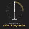 Tvaika mops AENO SM2 0.275 l pelēks balts 3 bar 25 g/min