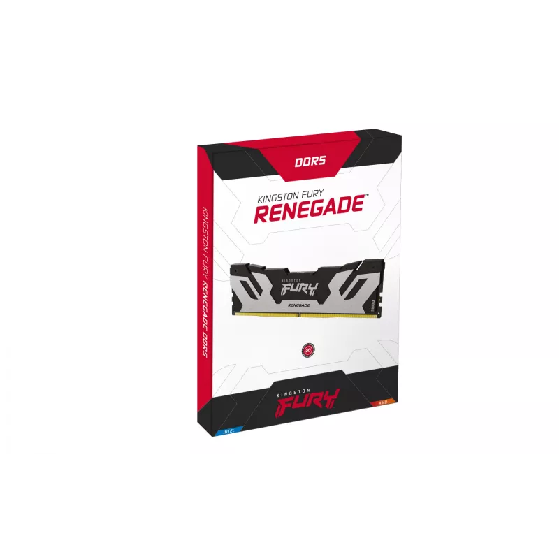 Kingston Technology FURY 32GB 6400MT/s DDR5 CL32 DIMM Renegade Silver XMP