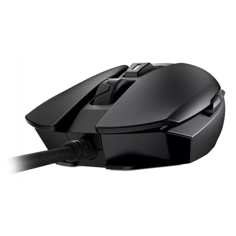 COUGAR Gaming pele AirBlader, vadu, melna, optiskā, USB Type-A, 16000 DPI, melna