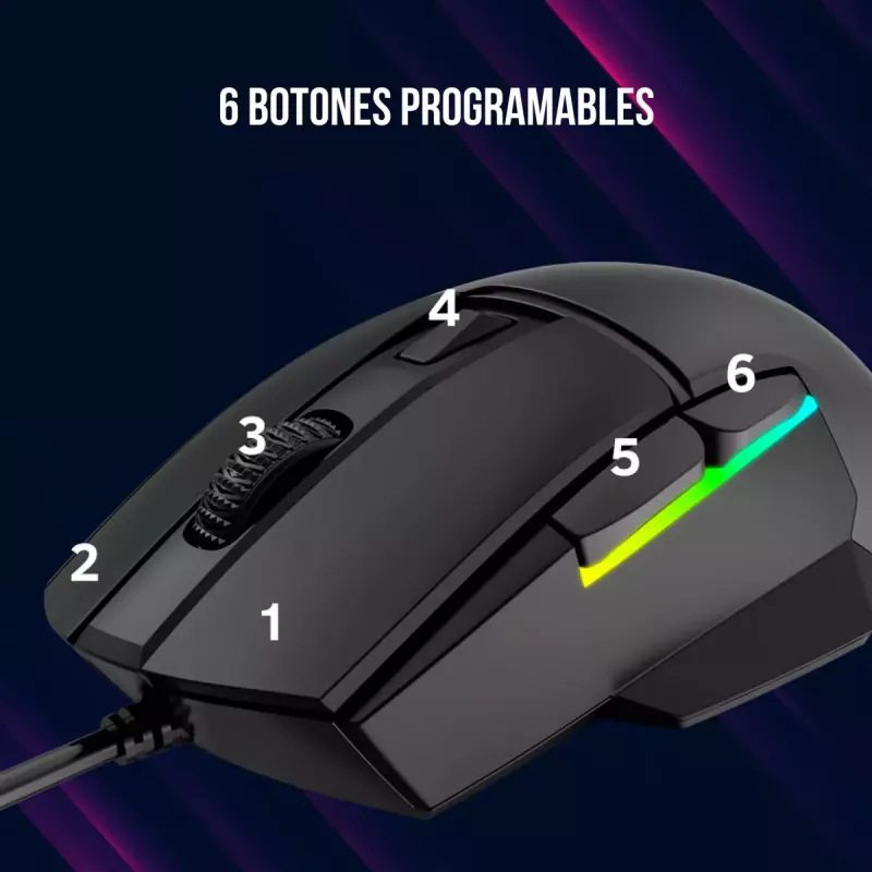 Pele Lorgar Jetter 357 Gaming optiskā labās rokas