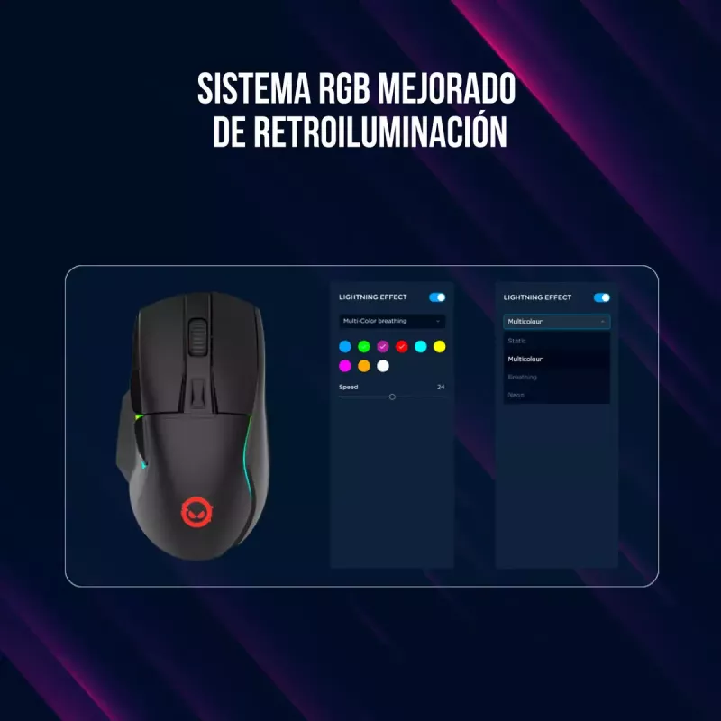 Pele Lorgar Jetter 357 Gaming optiskā labās rokas