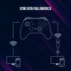 Spēļu kontrolieris Lorgar LRG-GP510 melns USB bezvadu kontrolieris priekš Nintendo Switch, PC, Playstation 3