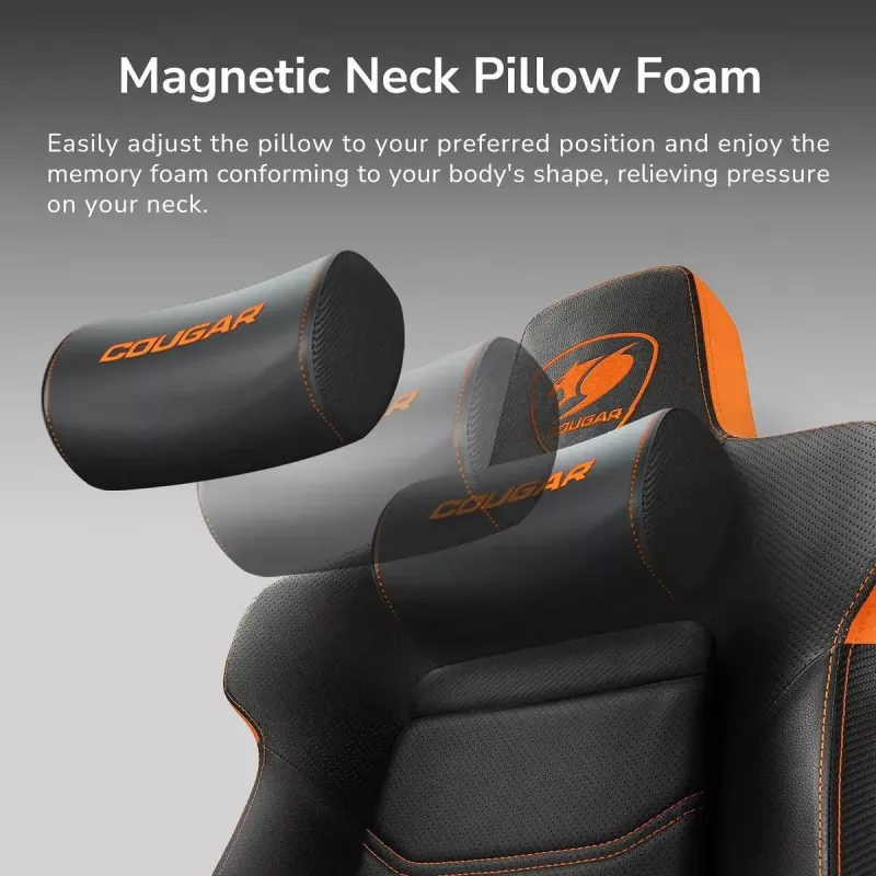 COUGAR Armor Evo CGR-EVO Universāls spēļu krēsls Polsterēts sēdeklis Melns, oranžs