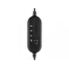 Sandberg Saver USB austiņas, vadu, zvani/mūzika, 20–20000 Hz, 65 g, austiņas, melnas
