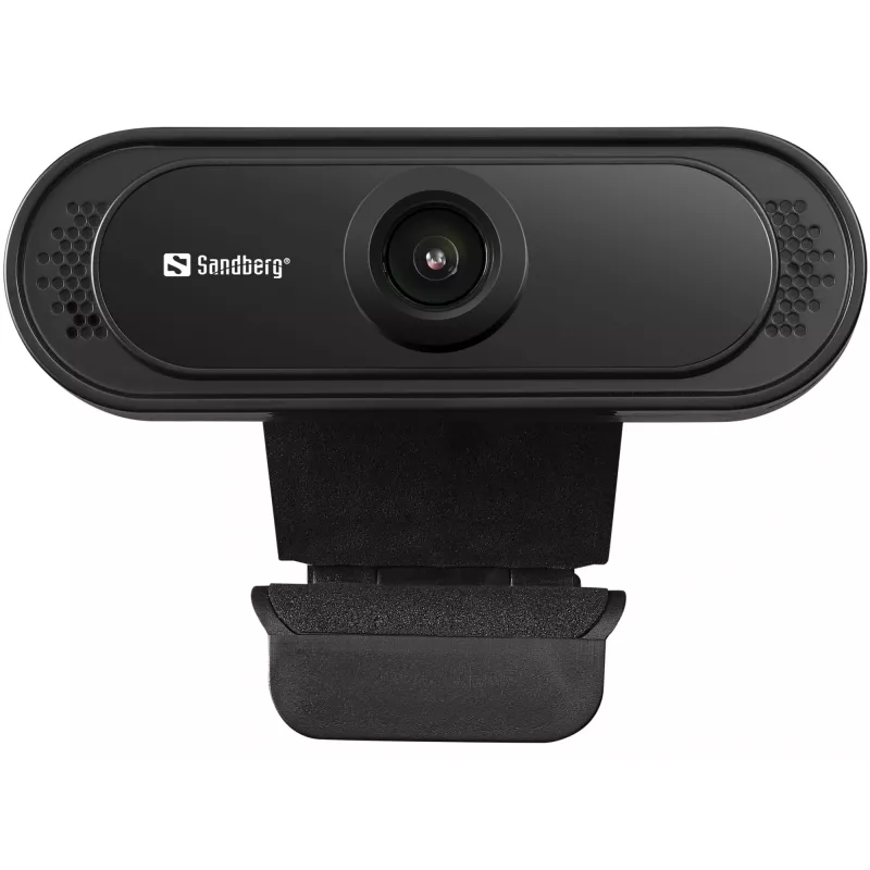Sandberg USB Webcam 1080P Saver, 2 MP, 1920 x 1080 pikseļi, Full HD, 30 kadri/s, 1920x1080@30kadri/s, 1080p