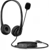 HP Stereo USB Headset G2, vadu, birojs/zvanu centrs, 90 g, austiņas ar mikrofonu, melns
