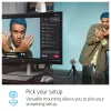 HP 950 4K tīmekļa kamera, 3840 x 2160 pikseļi, Full HD, 30 k/s, 1x, Auto, Auto
